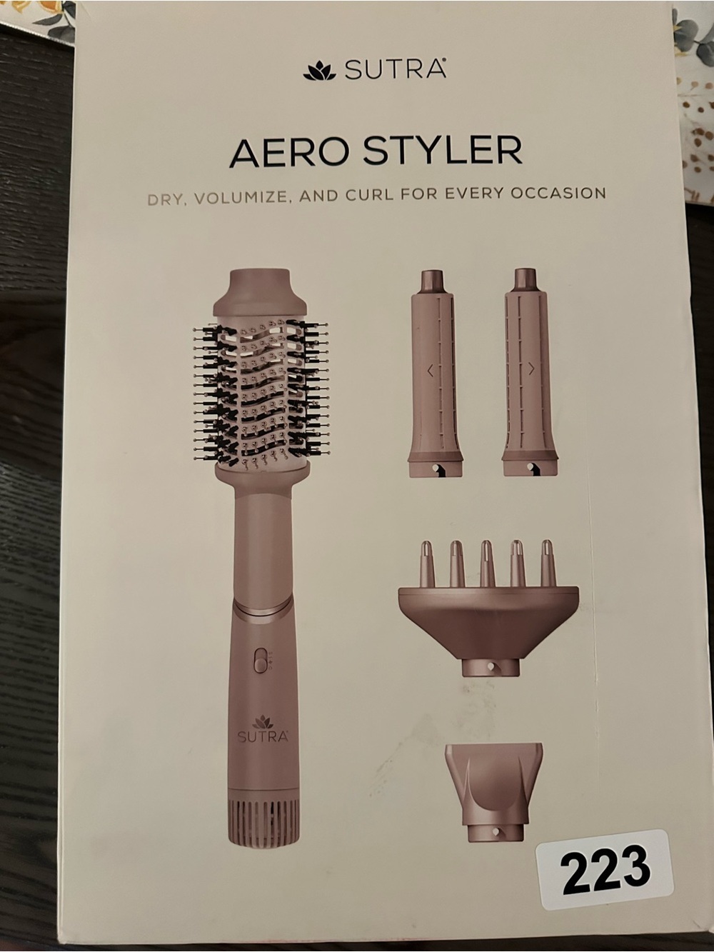 Sutra Aero Styler - Pink Dry, Volumize & Curl For‎ Every Occasion NIB